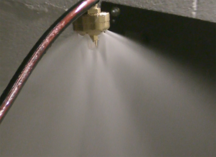 Multiheads Water mist nozzle Spraytecs 